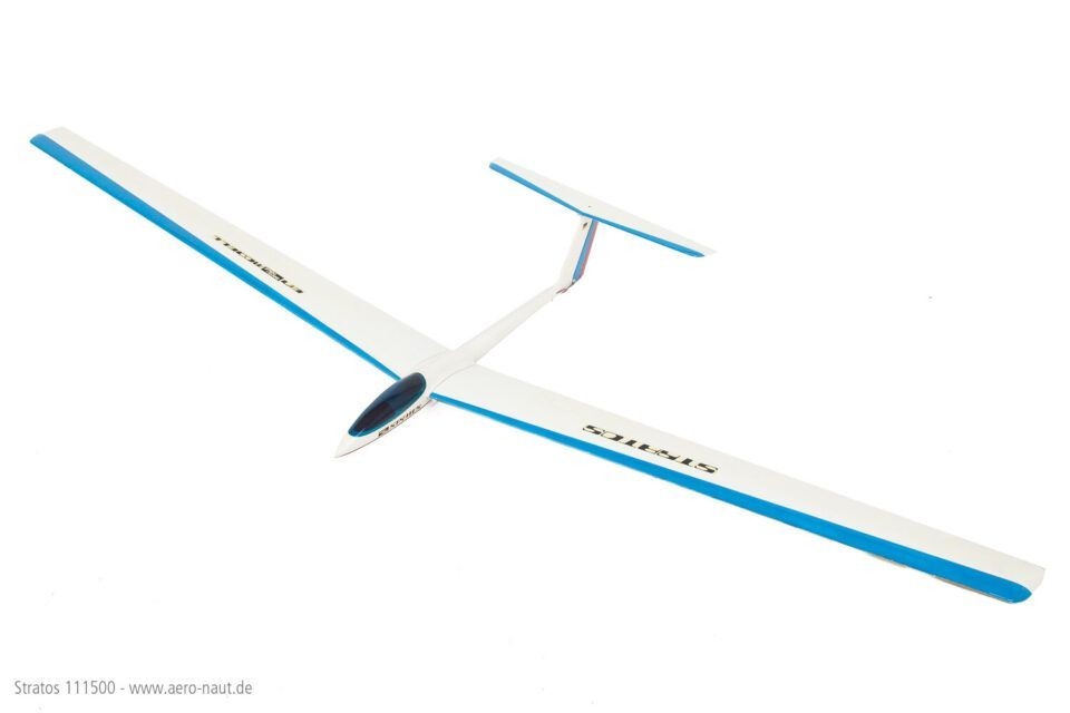 Modèle de planeur Stratos maquette de collection en fibre de verre légère