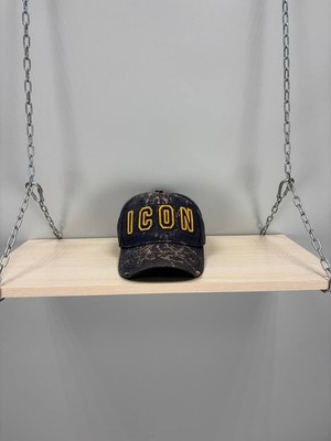 Mens cap handmade Dsquared2 Color Blue Duties Paid (USA)