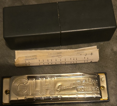 HOHNER Great Little Harp Key of C Diatonic Harmonica w/ Case