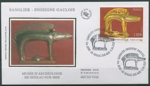 France 2007 Prehistoric. Finds Wild Boar 4274 FDC (X62217)