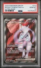 2025 POKEMON DESTINED RIVALS ULTRA RARE #213 TEAM ROCKET'S MEWTWO EX PSA 10