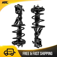 Pair Front Complete Strut Assembly For 2001 2002 2003 2004 2005 Honda Civic