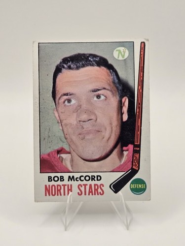 Bob McCord #123 1969 Topps card
