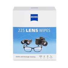 ZEISS Gentle and Thorough Pre-Moistened Lens Cleaning Wipes DIsposable 225 Count