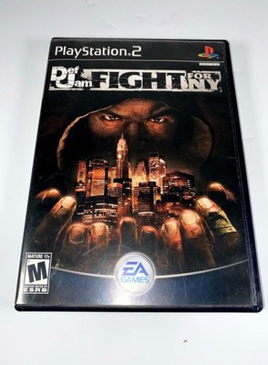 Def Jam: Fight for NY Sony PlayStation 2 PS2 2004 Tested Works 100%
