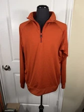 FOOTJOY HACKBERRY CREEK EMBROIDERED 1/4 ZIP PERFORMANCE PULLOVER SZ L