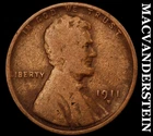 1911-D Lincoln Wheat Cent- Semi Key Better Date No Reserve #J6589