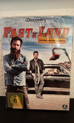 Fast N´ Loud - Beards, Builds & Beers - DVD im Schuber - NEU OVP Discovery Ch.