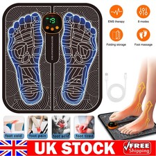 EMS Foot Massager Pad for Feet Massager with Remote Control 8 Modes 19 Levels