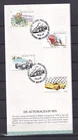[AG7439] Belgium N°2649/2652 Cars Mailfolder COB FDC € 12,00 SUPERB