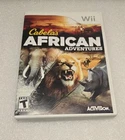 Cabela's African Adventures (Nintendo Wii, 2013) No Manual - Tested