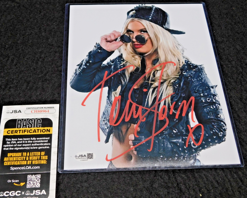 Toni Storm Signed / Autographed 8x10 Photo AEW NXT JSA COA (A) Womens