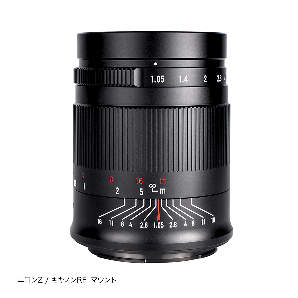 7Artisans 50mm for Sony E mount camera (Sony α, Full Frame) =Black= - Main Image