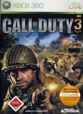 Microsoft Xbox 360 - Call of Duty 3 mit OVP