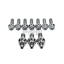 Vividti - Fits Mitsubishi Evo 789 6 Bolt Dsm Titanium Intake Manifold Stud Kit Vividti - Fits Mitsubishi Evo 789 6 Bolt Dsm Titanium Intake Manifold Stud Kit