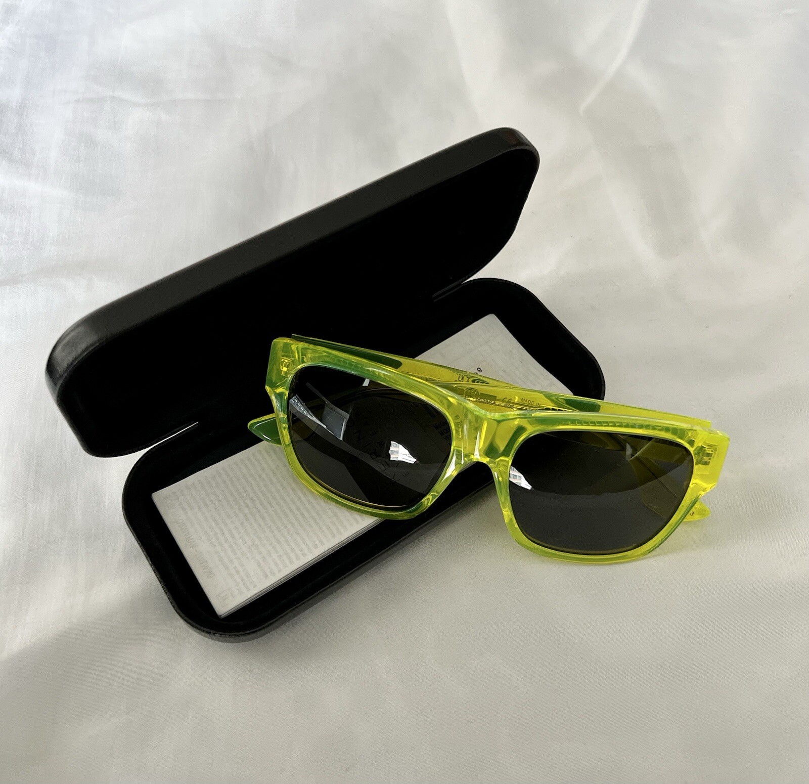 MCQ by Alexander McQueen Neon green frame sunglasses image 3