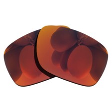 US Fire Red Replacement Lenses For-Oakley Holbrook Metal OO4123 Anti-Scratch