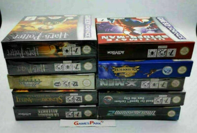 LOTTO GIOCHI GAME BOY ADVANCE GBA NUOVO NEED FOR SPEED HARRY POTTER TOMB RAIDER