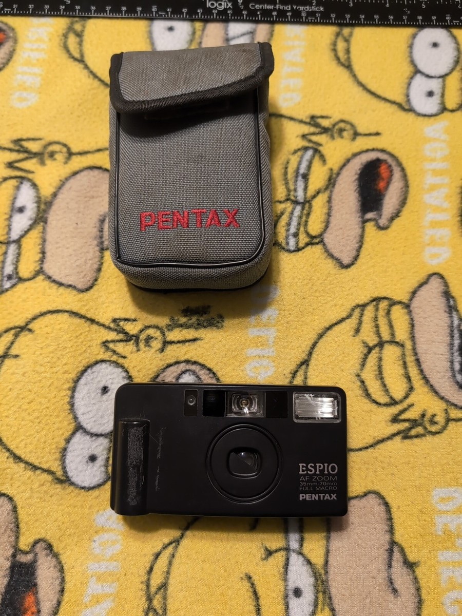 Pentax ESPIO AF Zoom 35-70mm Full Macro Point & Shoot 35MM FIlm