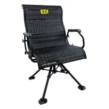 Hawk Big Denali Extra Wide Black XXL Blind Chair with High Backrest