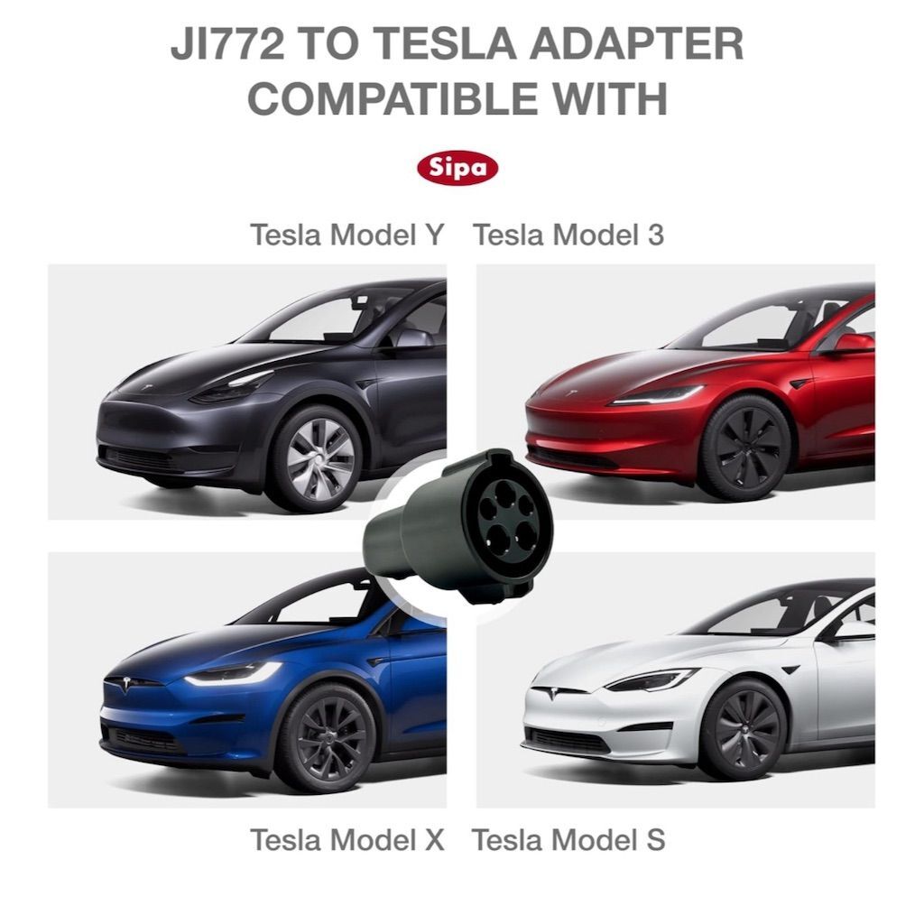 Tesla J1772 to Tesla Adapter Universal Charging Cable