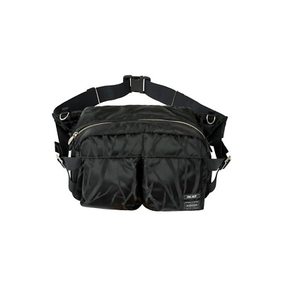 Brand New Palace x Porter Yoshida Waist Bag Black Jacquard - Made