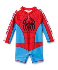 New Marvel Spiderman Red & Blue Long-Sleeve O...