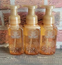bath and body works white barn iced cinnamon rolls gentle foaming hand soap x3