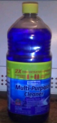 Trueliving Multi-purpose Cleaner, 2x Concentrated Formula, Lavender Scent, 56 Oz
