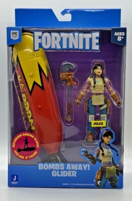 SHIPS FAST Fortnite Motorized Bombs Away Glider w/ Jules Figure New 2021 Solo 4 