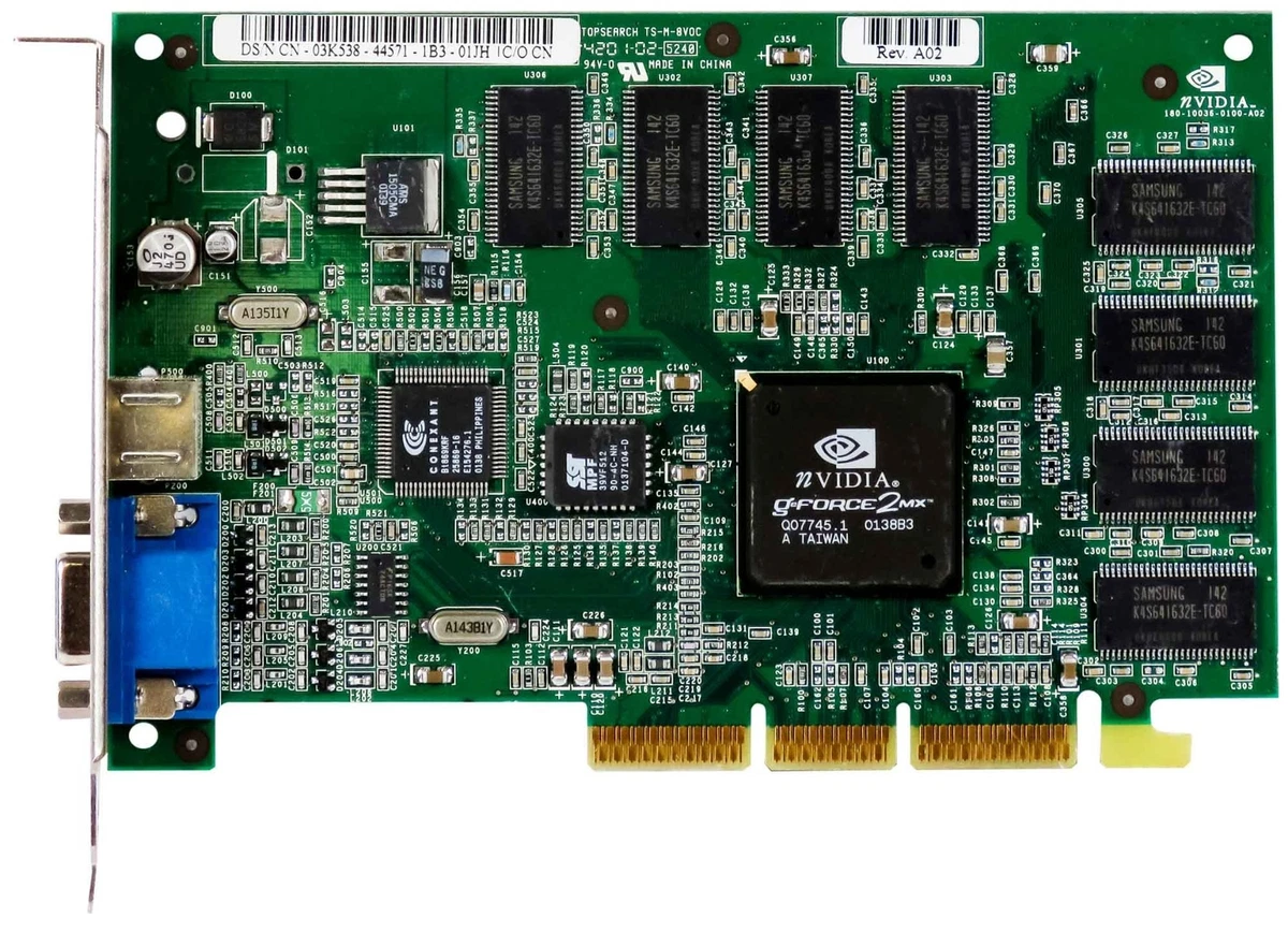 Nvidia geforce2 best sale mx