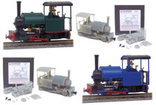 Fourdees Bagnall Saddle Tank 009 / OO9 Kit for Bachmann Percy chassis (MK II)