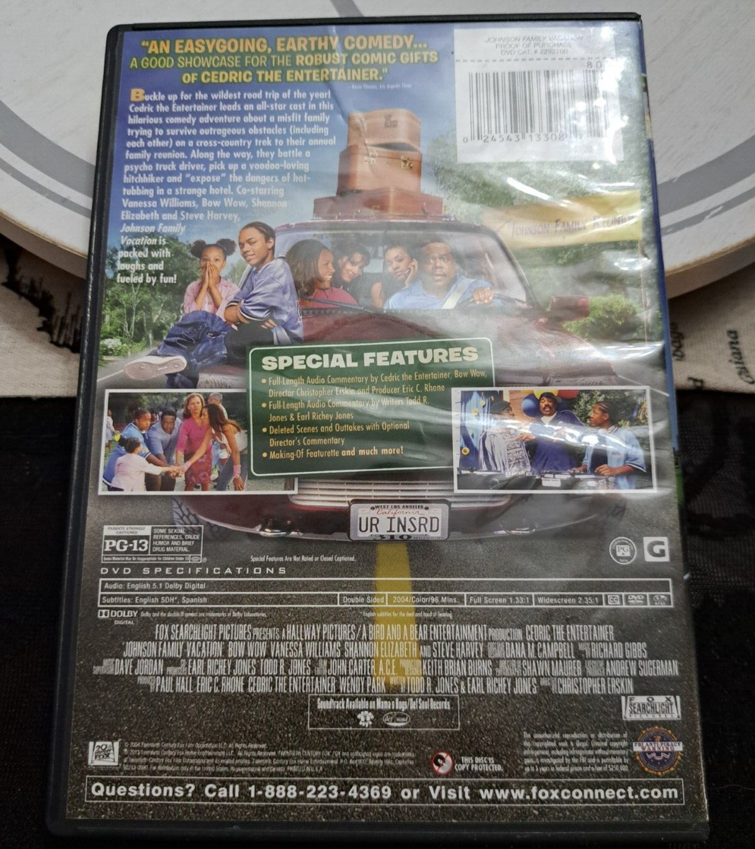 Johnson Family Vacation - DVD By Cedric The Entertainer | eBay
