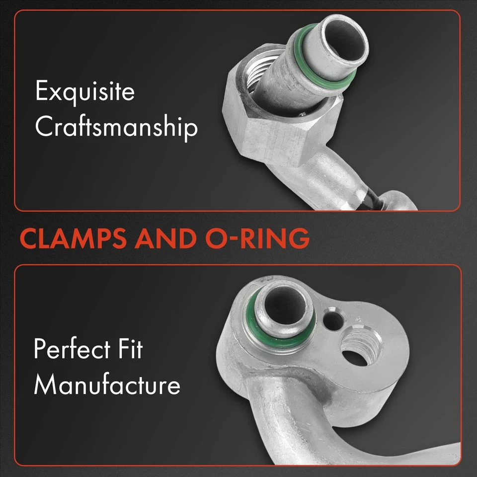 Línea de descarga A C para Dodge Sprinter 2500 3500 2003-2006 Freightliner L5 2,7 L Foto 3 de 4