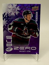 2024-25 Upper Deck ICE Aku Raty Sub Zero Rookie /699 Utah
