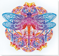 Abris Art Bead Embroidery Kit - Cascades of pearl AB-818