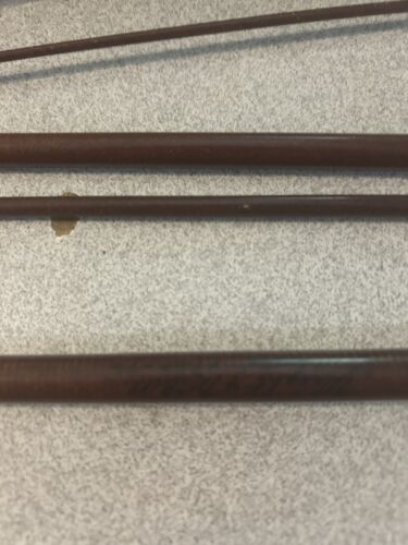 Vintage Wright & McGill Trailmaster Eagle Claw 7 1/2 piedi n. Asta mosca M4TMF 4pz - Foto 2 di 4