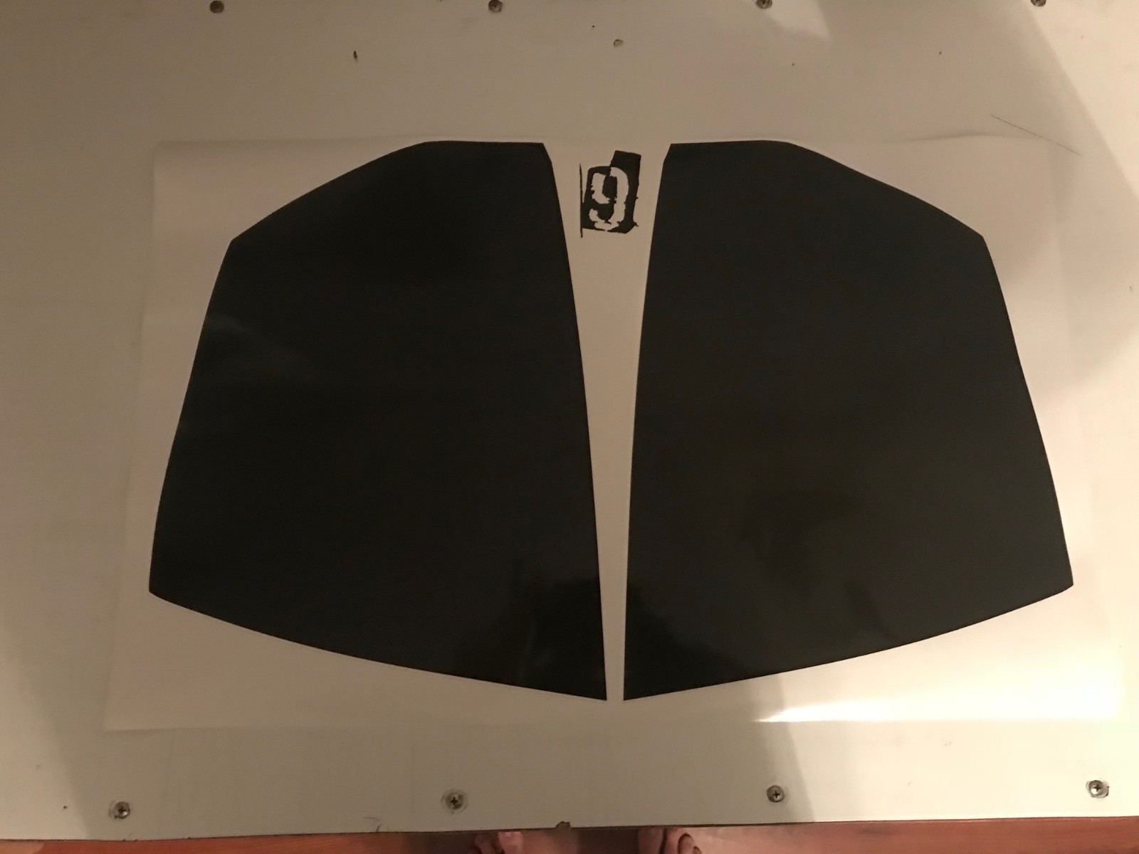 0510 300 Touring V6 smoked tinted HEAD & TAIL LIGHT vinyl cover