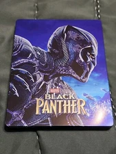 Black Panther Bluray Steelbook Weet Collection *No 4K *scratch
