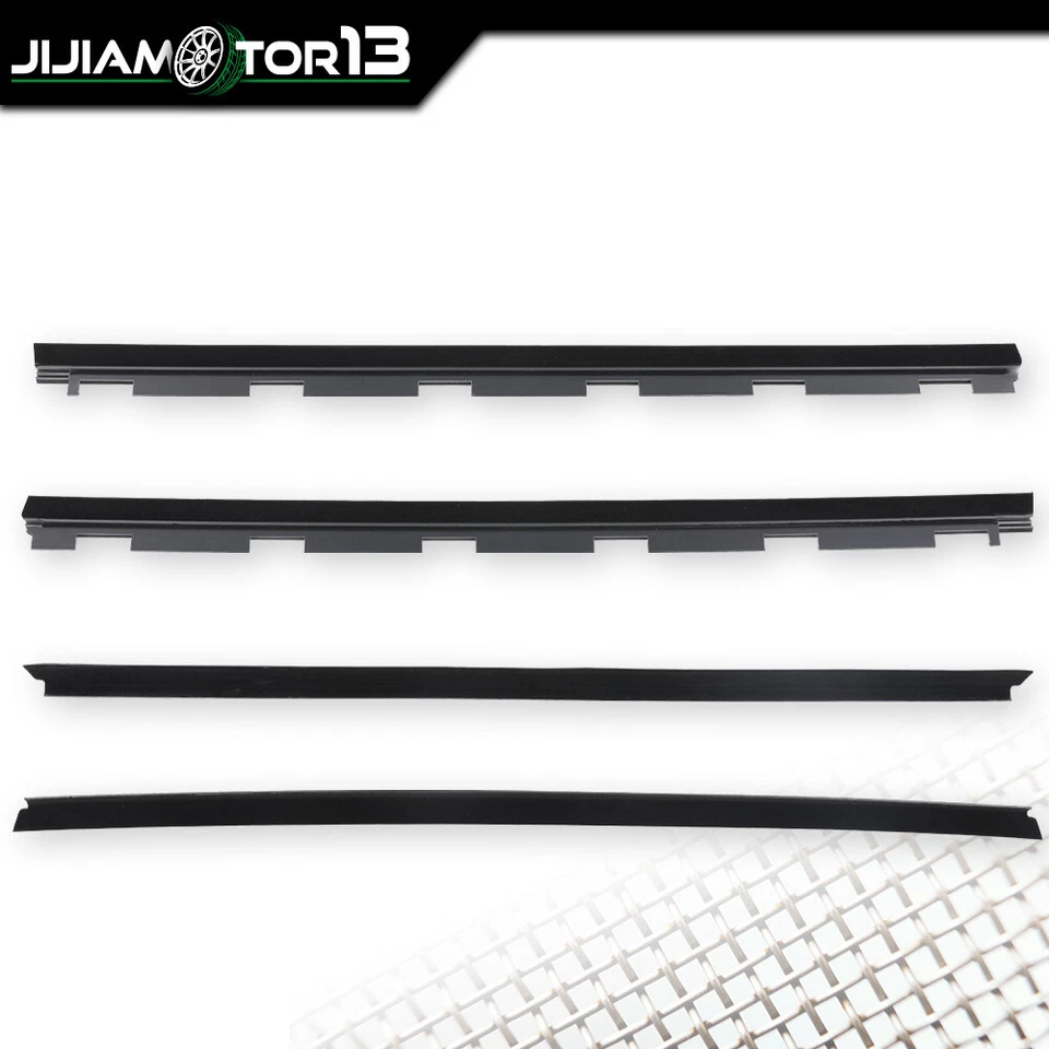 Juego de 4 piezas de sello de ventana interior y exterior apto para Chevrolet GMC 1988-2002  Foto 2 de 4