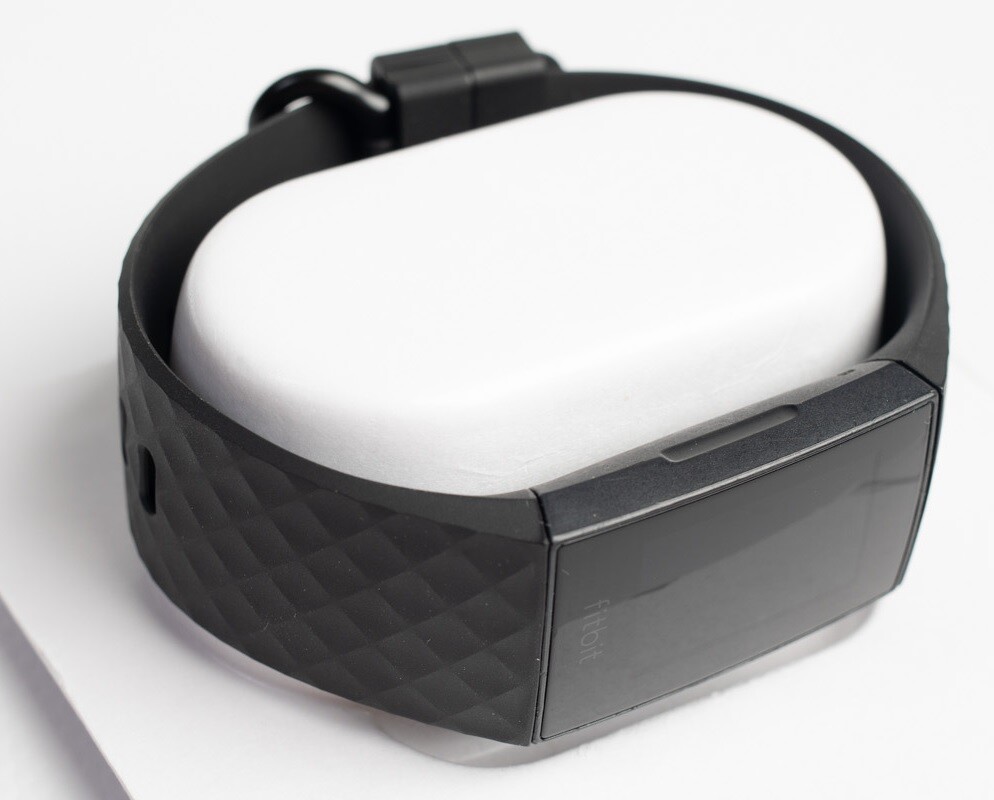 Fitbit Charge Fitness Activity Tracker GPS HR Monitor Black FB417BKBK C  Grade - Main Image