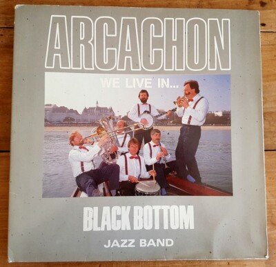 SELTENE 1988 PLATTE 33 TOURS JAZZ FRANÇAIS + 6 WIDMUNGEN BLACK BOTTOM HOT ARCACHON