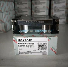 1x New Rexroth linear guide carriage R165181420 RUNNER BLOCK BALL BEARING