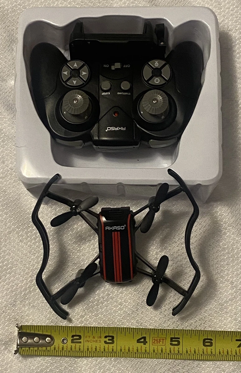 Akaso A21 Mini Quadcopter Drone Camera Live Video Open Box Never Used
