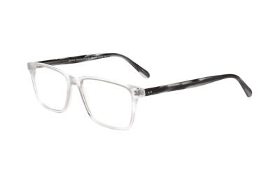 New Runway Couture RCE-287 Matte Crystal Eyeglasses with Grey Temples 54/17/145 RCE 287 CRYSTAL | Visual Eyes Eyewear main image 2