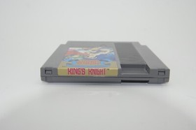 King's Knight (Nintendo NES) cartridge w/ Box, sleeve, manual, foam - oval seal