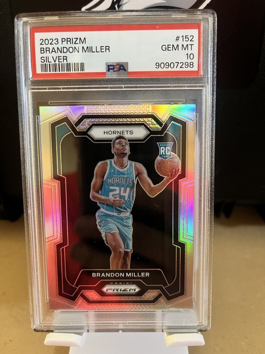 PSA10 Brandon Miller Prizm RC ルーキー NBA