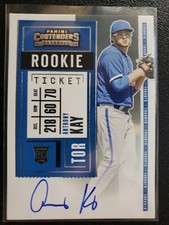 2020 Panini Contenders Baseball Anthony Kay AUTO Variation 