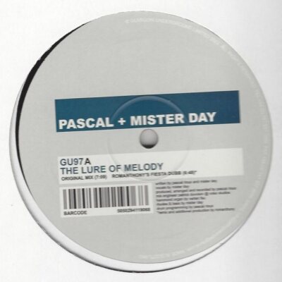 Pascal & Mister Day - The Lure Of Melody - 12'', 4 Versions, 2002 Glasgow (GU97)