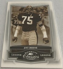 2008 Donruss Classics Football Joe Greene Pittsburgh Steelers Silver #127 #d 100